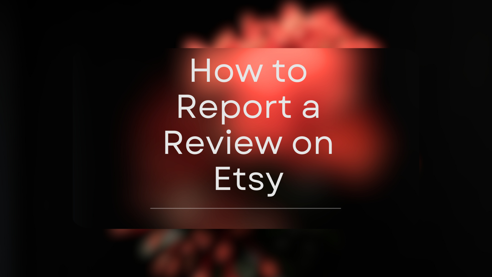 How to Report a Review on Etsy Thrive on Etsy